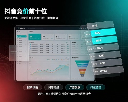来凤抖音搜索竞价